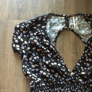 Free People floral dress with pockets!